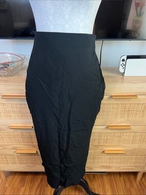 Black High-Waist black Pencil Skirt